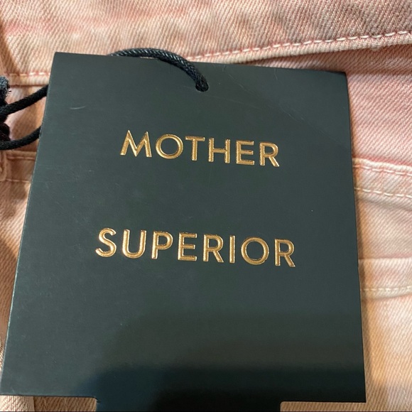 NEW Mother Superior The Tomcat Kick Fray Pink Shorts NWT - Picture 6 of 14